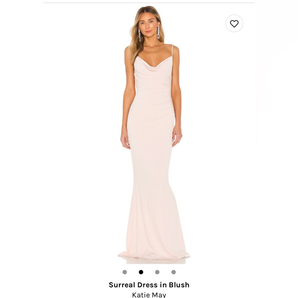 Katie May from Revolve- blush pink size 2 full length dress